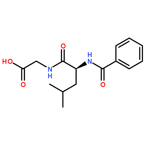 GLYCINE, N-(N-BENZOYL-L-LEUCYL)-