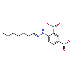 Heptanal, (2,4-dinitrophenyl)hydrazone