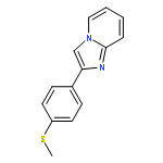 Imidazo[1,2-a]pyridine,2-[4-(methylthio)phenyl]-