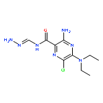 2-Pyrazinecarboxamide,3-amino-N-(aminoiminomethyl)-6-chloro-5-(diethylamino)-