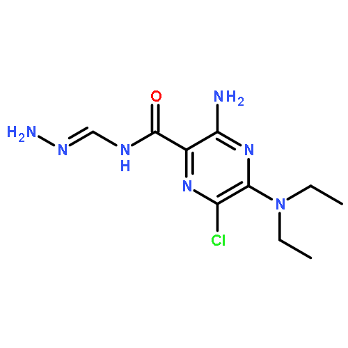 2-Pyrazinecarboxamide,3-amino-N-(aminoiminomethyl)-6-chloro-5-(diethylamino)-