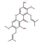 9H-Xanthen-9-one,1,6-dihydroxy-3,7-dimethoxy-2,8-bis(3-methyl-2-buten-1-yl)-