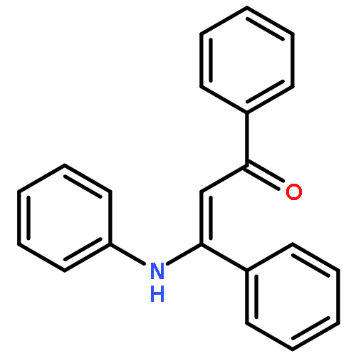 (2Z)-3-anilino-1,3-diphenylprop-2-en-1-one