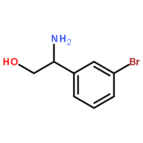 Benzeneethanol, β-amino-3-bromo-, (βR)-