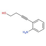 3-Butyn-1-ol, 4-(2-aminophenyl)-