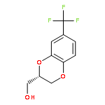 1,4-Benzodioxin-2-methanol, 2,3-dihydro-7-(trifluoromethyl)-, (2S)-