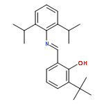 Phenol,2-[[[2,6-bis(1-methylethyl)phenyl]imino]methyl]-6-(1,1-dimethylethyl)-