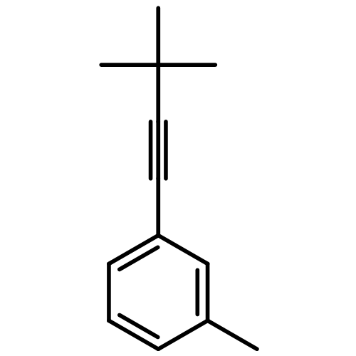 Benzene, 1-(3,3-dimethyl-1-butynyl)-3-methyl-