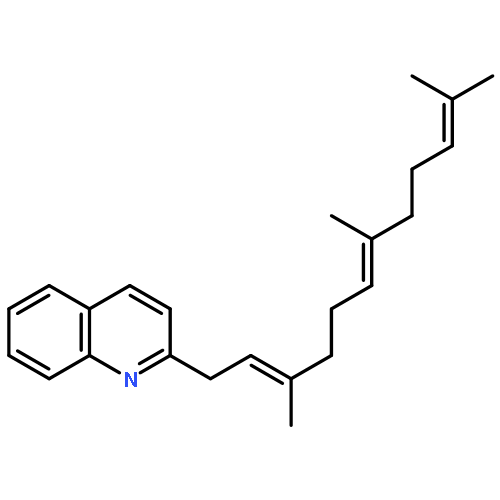 Quinoline, 2-[(2E,6E)-3,7,11-trimethyl-2,6,10-dodecatrienyl]-