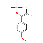 Silane, [[2,2-difluoro-1-(4-methoxyphenyl)ethenyl]oxy]trimethyl-