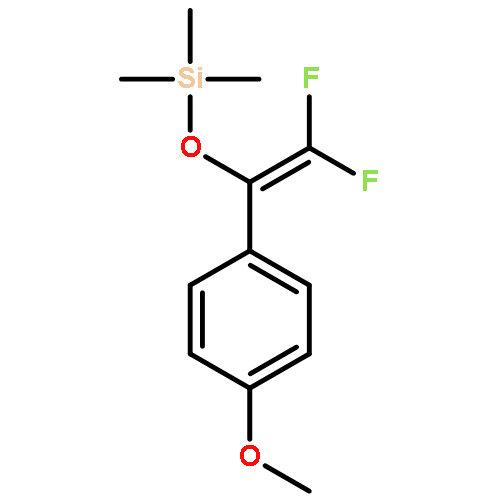 Silane, [[2,2-difluoro-1-(4-methoxyphenyl)ethenyl]oxy]trimethyl-