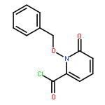 2-Pyridinecarbonyl chloride, 1,6-dihydro-6-oxo-1-(phenylmethoxy)-