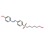 Phenol, 4-[[4-[(6-hydroxyhexyl)sulfonyl]phenyl]azo]-