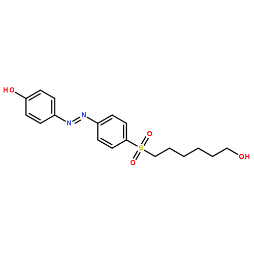 Phenol, 4-[[4-[(6-hydroxyhexyl)sulfonyl]phenyl]azo]-