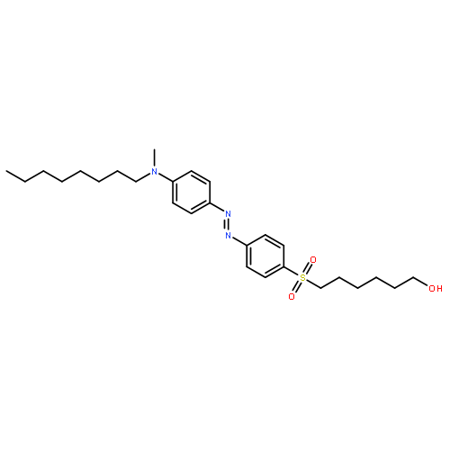 1-Hexanol, 6-[[4-[[4-(methyloctylamino)phenyl]azo]phenyl]sulfonyl]-