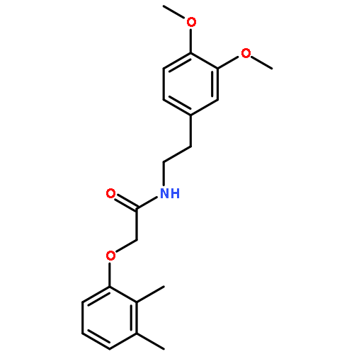 Acetamide, N-[2-(3,4-dimethoxyphenyl)ethyl]-2-(2,3-dimethylphenoxy)-