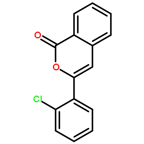 1H-2-Benzopyran-1-one, 3-(2-chlorophenyl)-