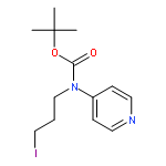 Carbamic acid, (3-iodopropyl)-4-pyridinyl-, 1,1-dimethylethyl ester