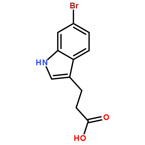 3-(6-bromo-1H-indol-3-yl)propanoic acid