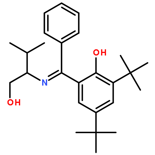 Phenol,2,4-bis(1,1-dimethylethyl)-6-[(E)-[[(1S)-1-(hydroxymethyl)-2-methylpropyl]imino]phenylmethyl]-