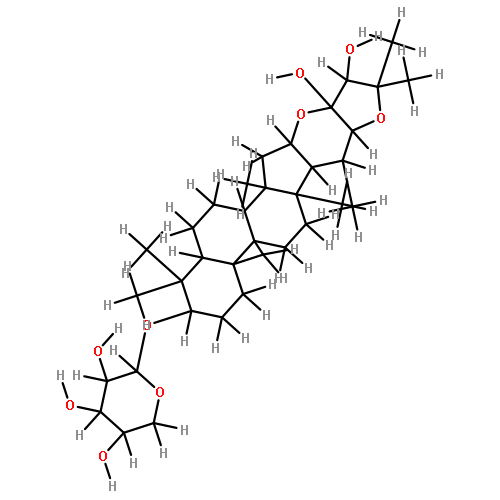 (3beta,16beta,22R,23R,24R)-16,23:22,25-diepoxy-23,24-dihydroxy-9,19-cyclolanostan-3-yl beta-D-xylopyranoside