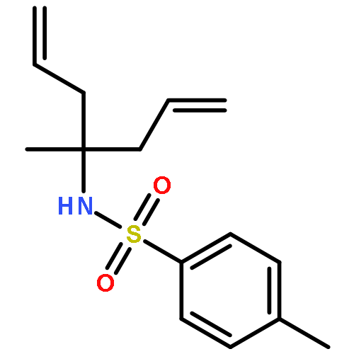 Benzenesulfonamide, 4-methyl-N-[1-methyl-1-(2-propenyl)-3-butenyl]-