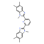 1H-Benzimidazole, 2,2'-(2,6-pyridinediyl)bis[1,5,6-trimethyl-