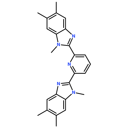 1H-Benzimidazole, 2,2'-(2,6-pyridinediyl)bis[1,5,6-trimethyl-