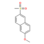 Naphthalene, 2-methoxy-6-(methylsulfonyl)-