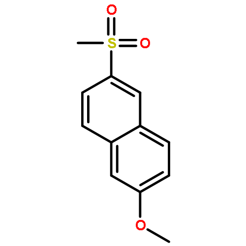 Naphthalene, 2-methoxy-6-(methylsulfonyl)-