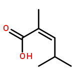 2,4-Dimethyl-2-pentenoic acid