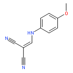 Propanedinitrile, [[(4-methoxyphenyl)amino]methylene]-