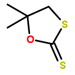 1,3-Oxathiolane-2-thione, 5,5-dimethyl-