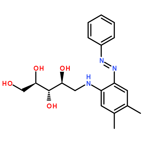 3,4-Xylyl-6-phenylazo-D-ribitylamine