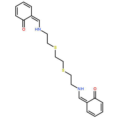 6-[(12Z)-12-(6-oxocyclohexa-2,4-dien-1-ylidene)-5,8-dithia-2,11-diazadodec-1-ylidene]cyclohexa-2,4-dien-1-one