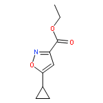 Ethyl 5-cyclopropylisoxazole-3-carboxylate