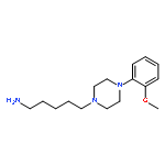 1-Piperazinepentanamine, 4-(2-methoxyphenyl)-