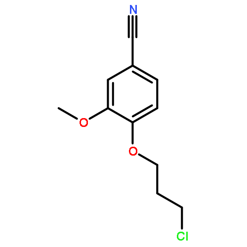 Benzonitrile, 4-(3-chloropropoxy)-3-methoxy-