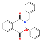 Benzoic acid, 2-[[bis(phenylmethyl)amino]carbonyl]-