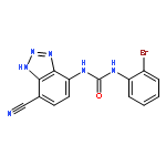 1--2-Bromo-phenyl--3--7-cyano-3H-benzotriazol-4-yl--urea