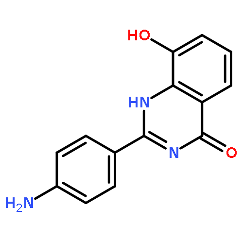 4(1H)-Quinazolinone, 2-(4-aminophenyl)-8-hydroxy-