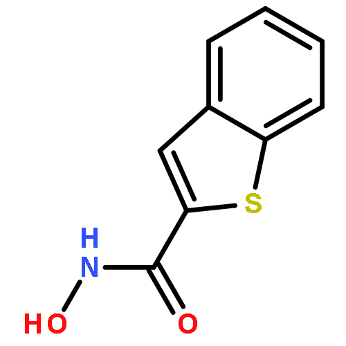 Benzo[b]thiophene-2-carboxamide, N-hydroxy-