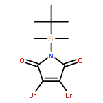 3,4-DIBROMO-1-[TERT-BUTYL(DIMETHYL)SILYL]PYRROLE-2,5-DIONE 