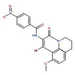 Benzamide,N-[(1E)-2-bromo-2-(2-methoxyphenyl)-1-(1-piperidinylcarbonyl)ethenyl]-4-nitro-