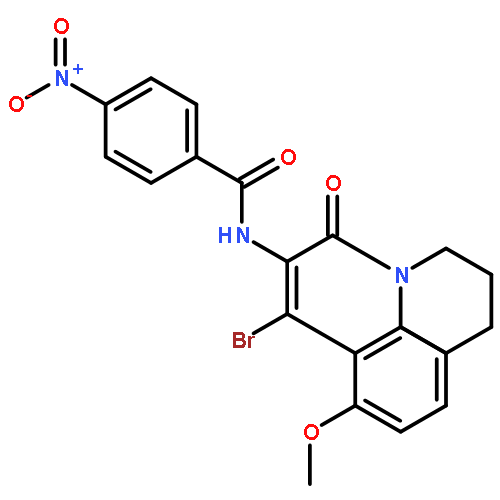 Benzamide,N-[(1E)-2-bromo-2-(2-methoxyphenyl)-1-(1-piperidinylcarbonyl)ethenyl]-4-nitro-