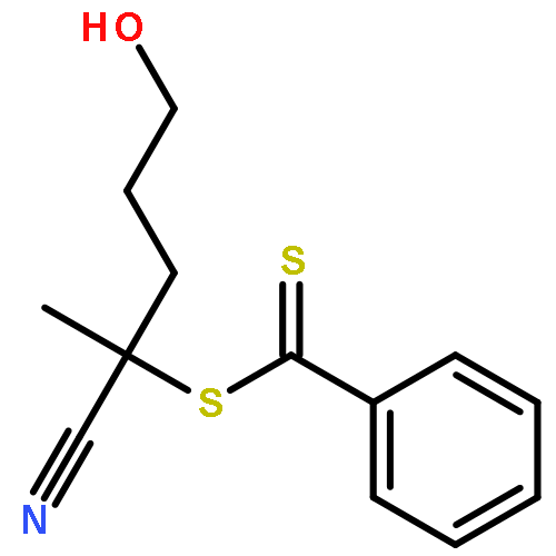 2-cyano-5-hydroxypentan-2-yl benzenecarbodithioate