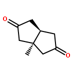 2,5(1H,3H)-Pentalenedione, tetrahydro-3a-methyl-, cis-