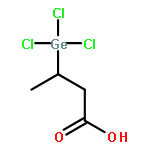 3-TRICHLOROGERMYLBUTANOIC ACID 