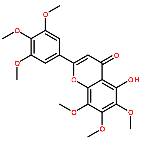 5-hydroxy-6,7,8-trimethoxy-2-(3,4,5-trimethoxyphenyl)-4H-chromen-4-one