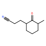 Cyclohexanepropanenitrile, 3-methyl-2-oxo-